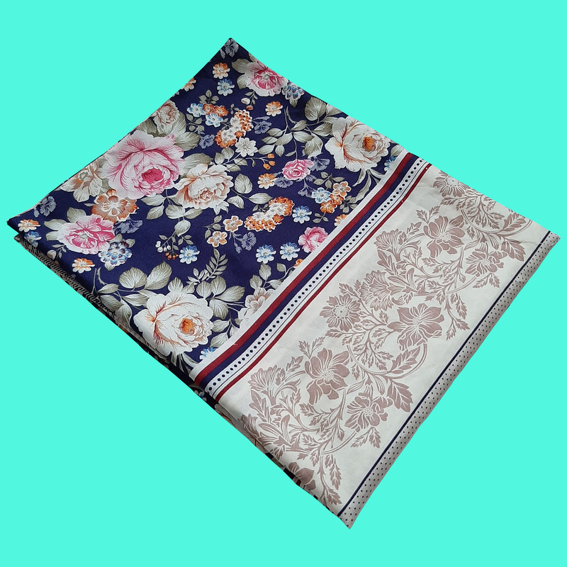 ملحفه مدل روانداز LS 517 یک نفره سایز 140×220 سانتی متر