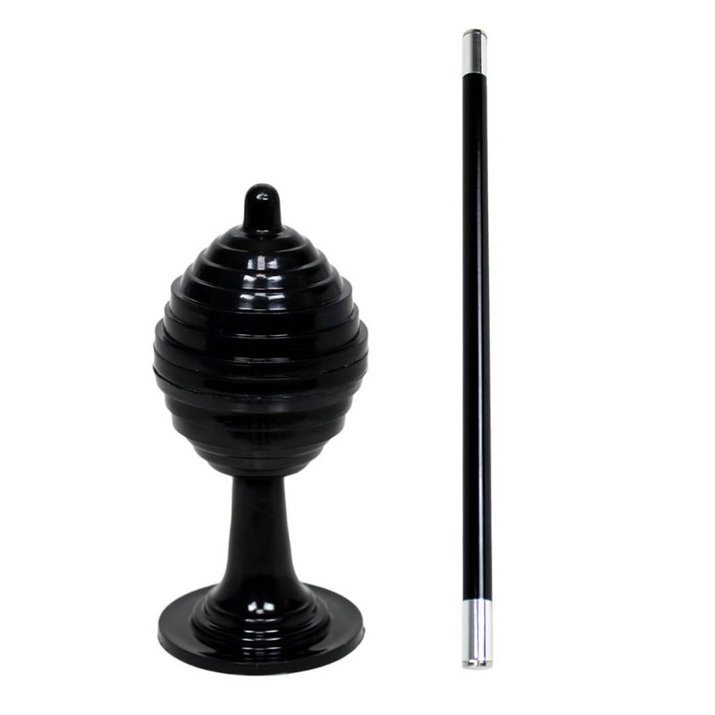 ابزار شعبده بازی مدل توپ و قندان و عصای جادویی کد AJ TP 02 مجموعه 2 عددی