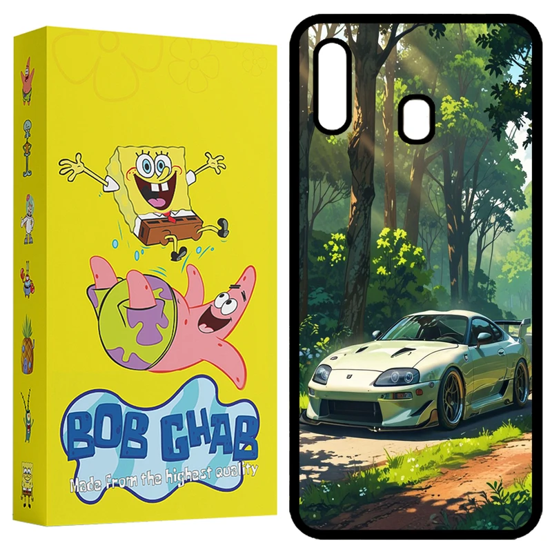 کاور باب قاب طرح ماشین مدل BCPA20 مناسب برای گوشی موبایل سامسونگ Galaxy A30 / A20 / M10s