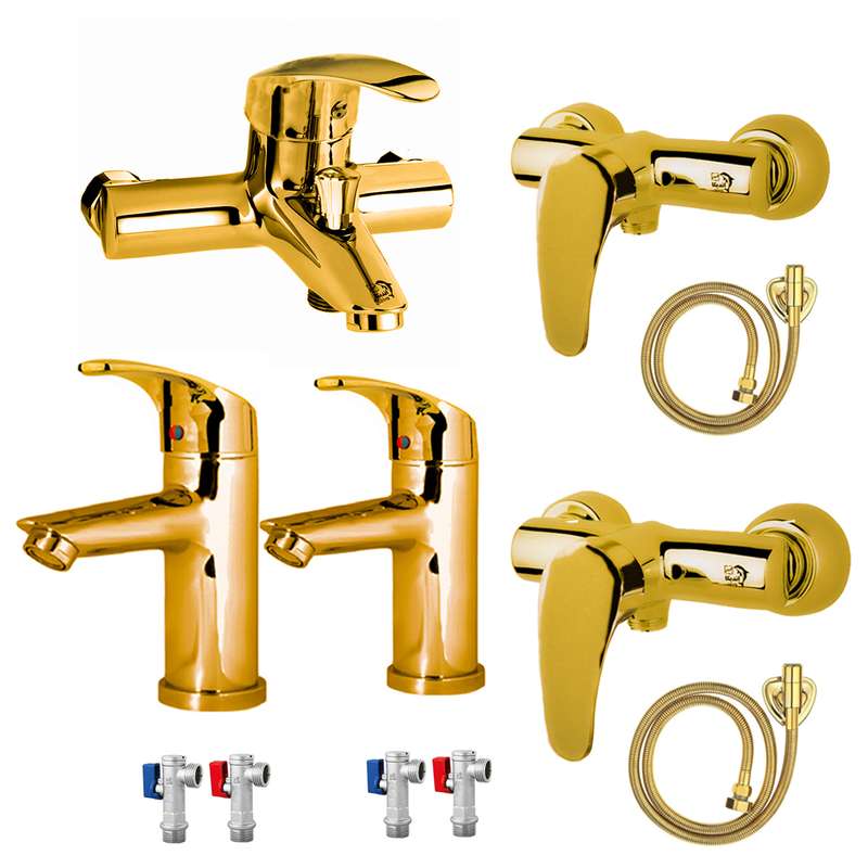 ست شیرآلات اندیکا مدل پریا PGN11 مجموعه 11 عددی