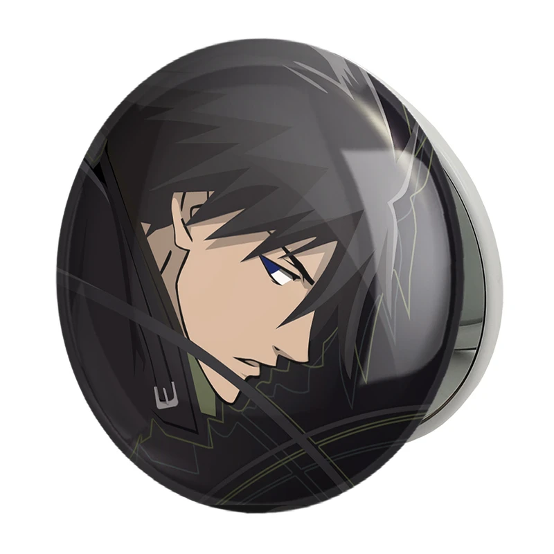 آینه جیبی خندالو طرح هی انیمه تاریک تر از سیاهی Darker Than Black مدل تاشو کد 23463 