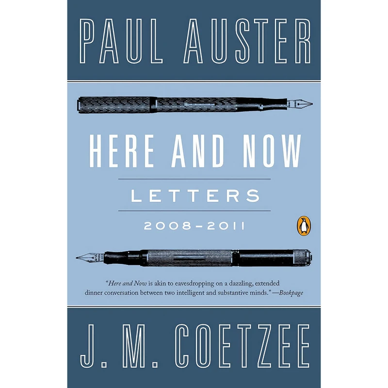 کتاب Here and Now اثر Paul Auster and J. M. Coetzee انتشارات Penguin Books