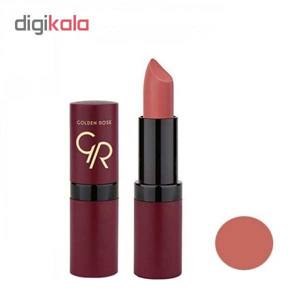 رژلب گلدن رز مدل Velvet شماره 26