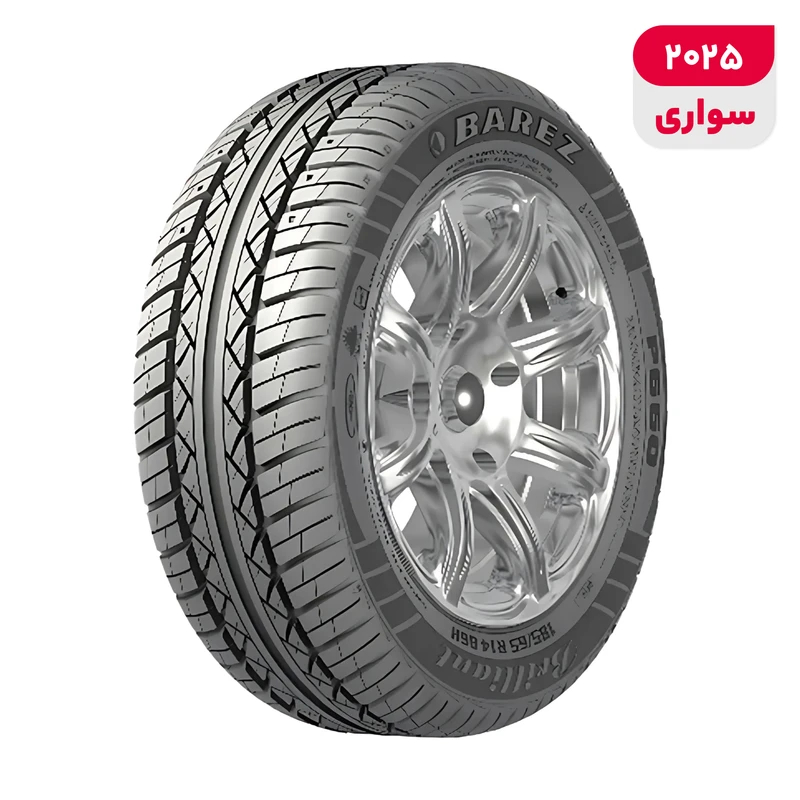 لاستیک خودرو بارز مدل P660 سایز 14 / 65 / 185 میلی‌متر تولید سال 2025 - 1 حلقه