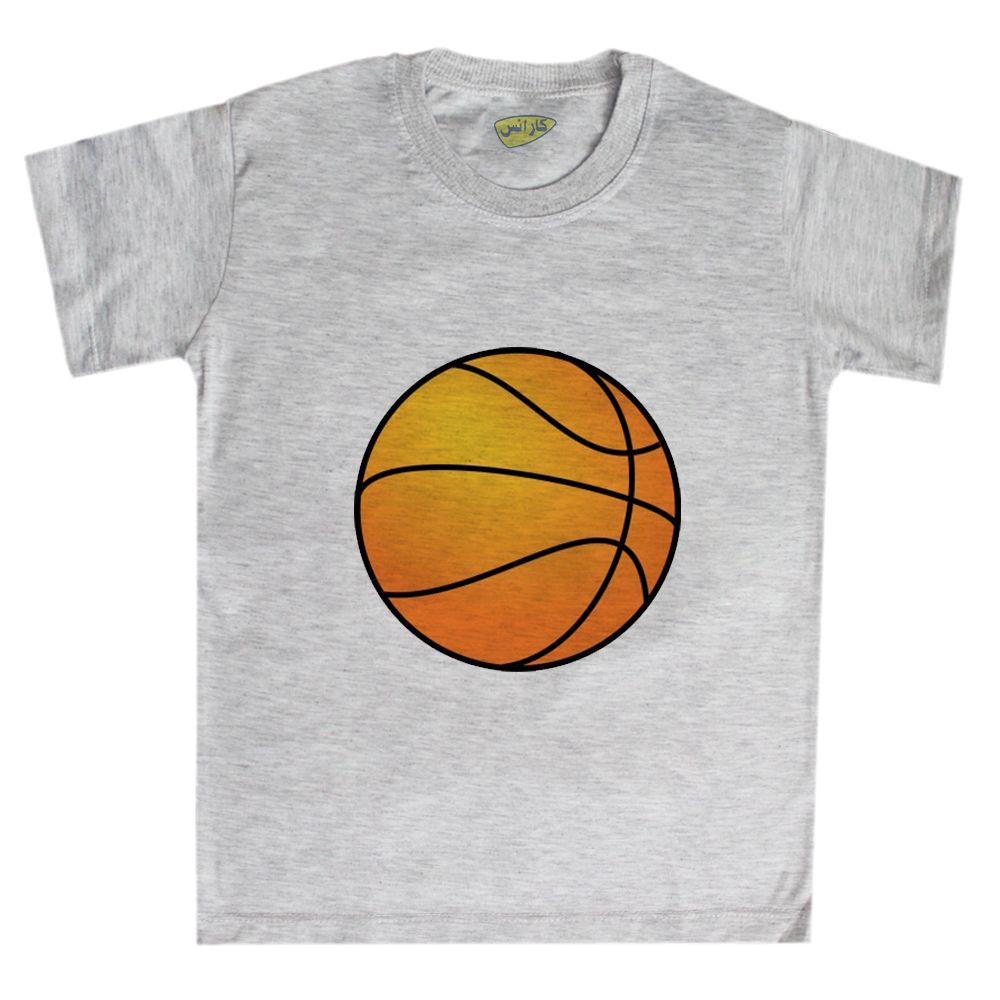 تی شرت پسرانه کارانس طرح توپ بسکتبال مدل BTM-1044