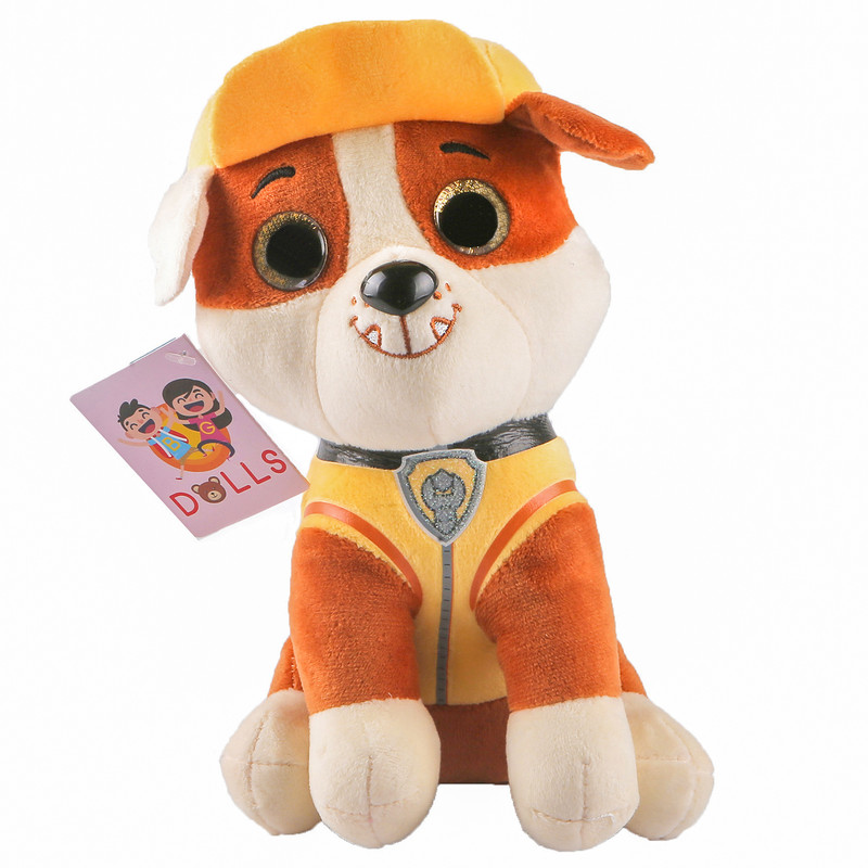 عروسک بی جی دالز مدل سگ نگهبان رابل ارتفاع 20 سانتی متر