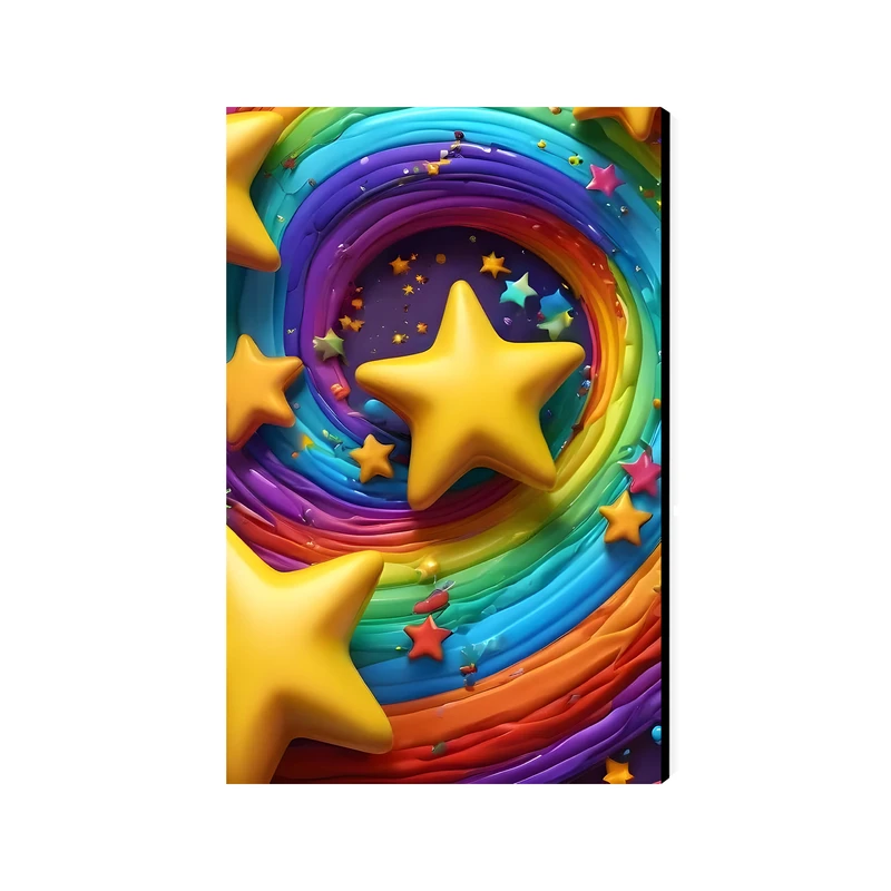 تابلو شاسی عرش مدل فانتزی هنری ستاره کد As4637