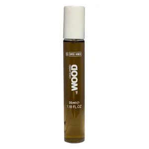 عطر جیبی مردانه سوئیس آرمه مدل WOOD با رایحه خنک و تند حجم ۳۵ میلی‌لیتر