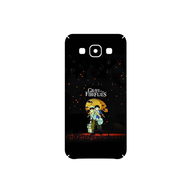 برچسب پوششی ماهوت مدل Grave of the Fireflies مناسب برای گوشی موبایل سامسونگ Galaxy E5