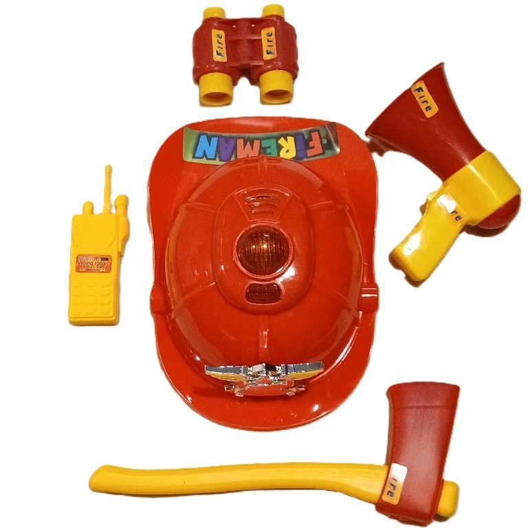 ست اسباب بازی لوازم آتش نشانی مدل fireman-set02