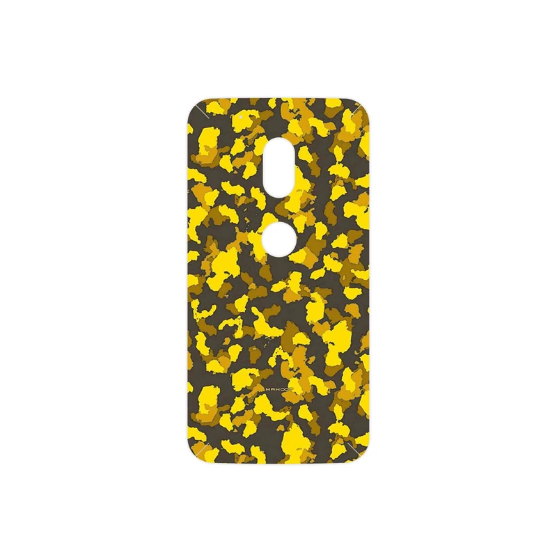 برچسب پوششی ماهوت مدل Yellow Infantry Army مناسب برای گوشی موبایل موتورولا Moto G4 Play