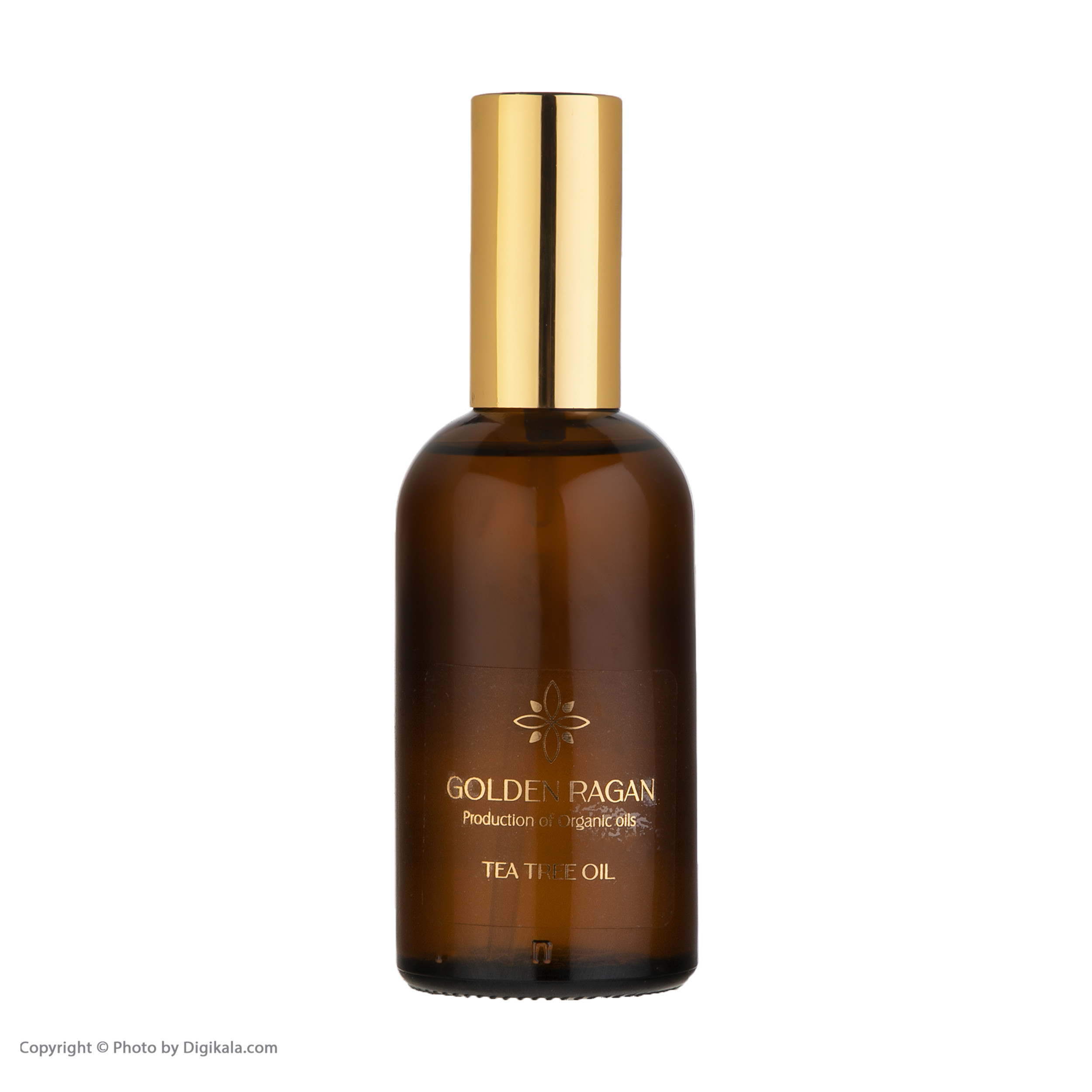 روغن صورت و بدن راگان طلایی مدل درخت چای حجم 100 میلی لیتر