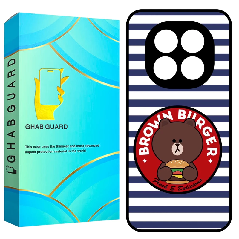 کاور قاب گارد طرح خرس مدل GN14P20 مناسب برای گوشی موبایل شیائومی Redmi Note 14 Pro Plus 5G