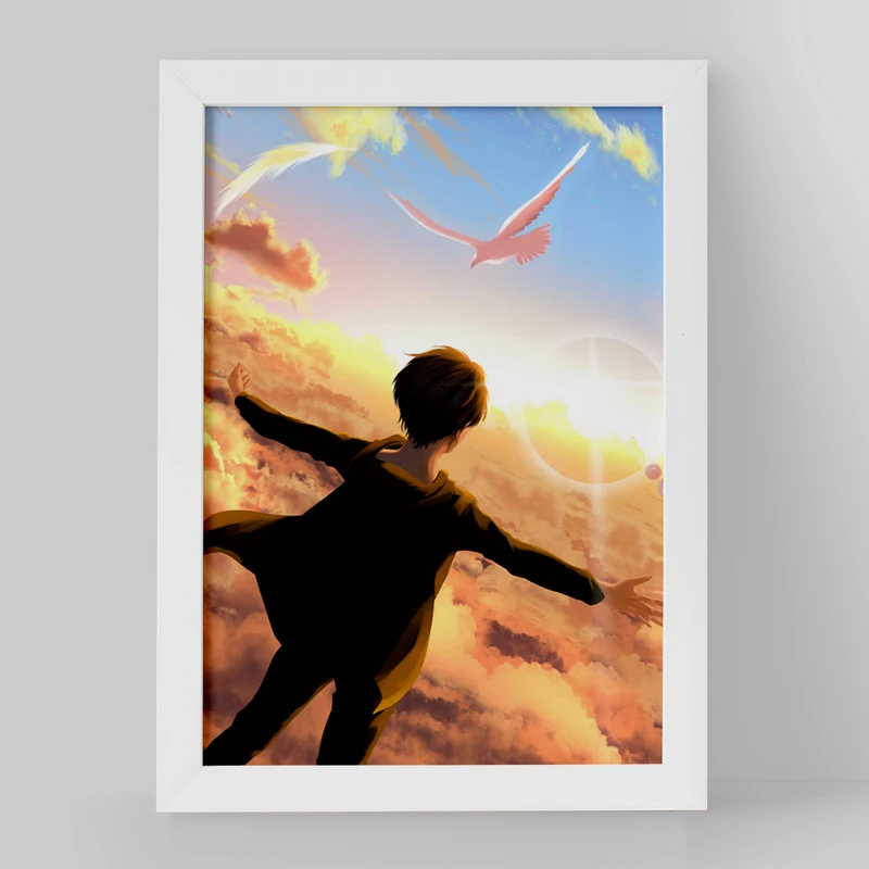 تابلو خندالو مدل ارن یگر انیمه اتک آن تایتان کد 13247