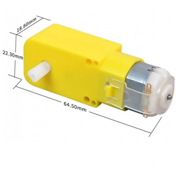 موتور گیربکس مدل 270RPM 3-6V بسته 2 عددی