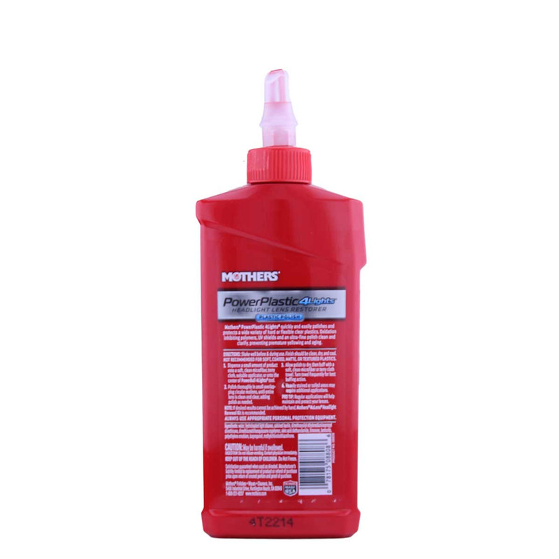 پولیش چراغ خودرو مادرز مدل PowerPlastic 4Lights کد 8808 حجم 236 میلی لیتر