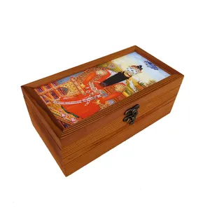 جعبه هدیه چوبی مدل ترمو B91