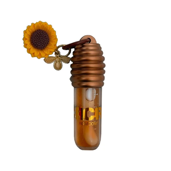 برق لب مایع رومکوم مدل Bee & Sunflower
