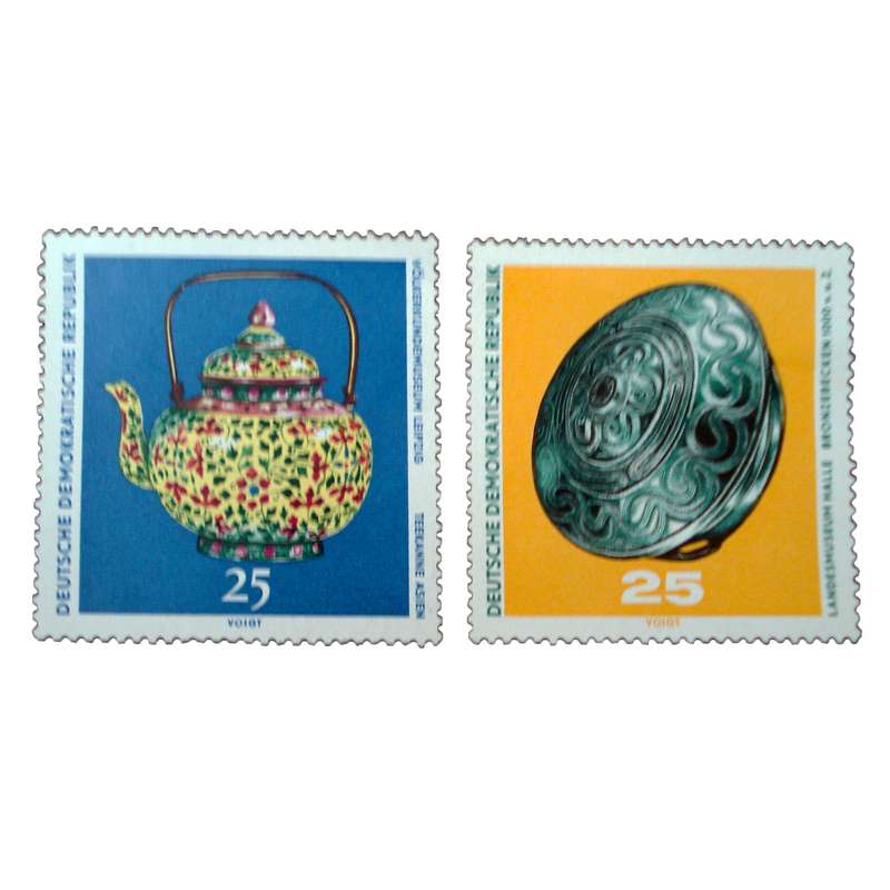 تمبر یادگاری مدل یادبود کد bc-1967 مجموعه 2 عددی