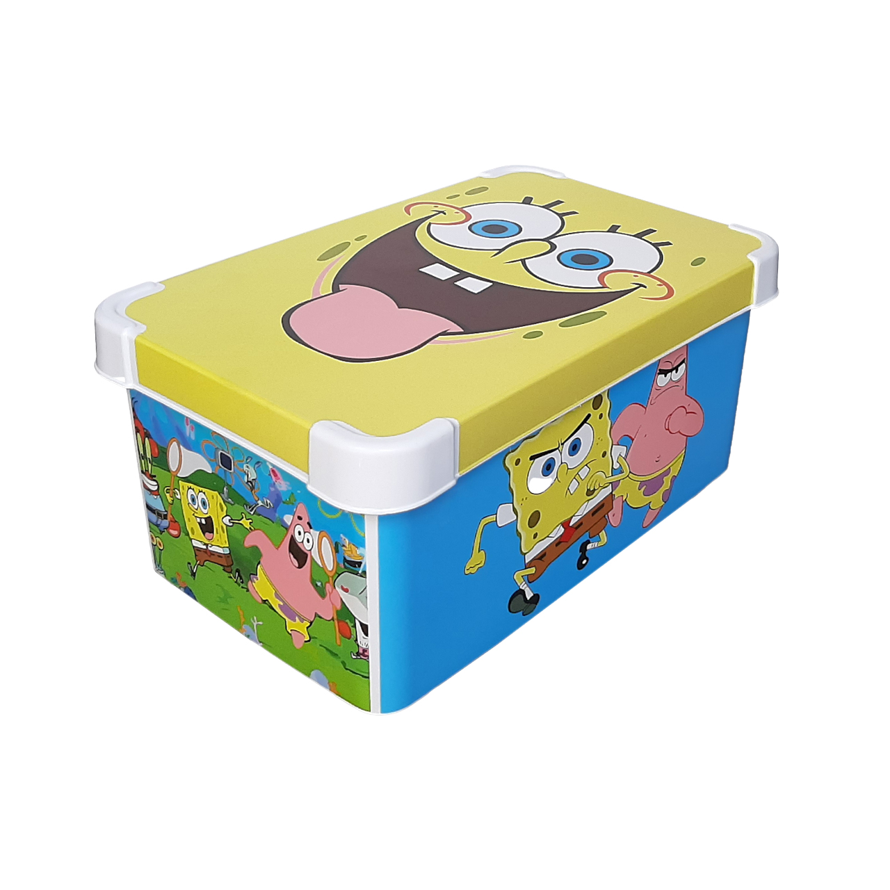 جعبه اسباب بازی کودک مدل Sponge Bob