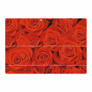 MAHOOT Red-Flower Cover Sticker for Microsoft Surface Pro 3 2014