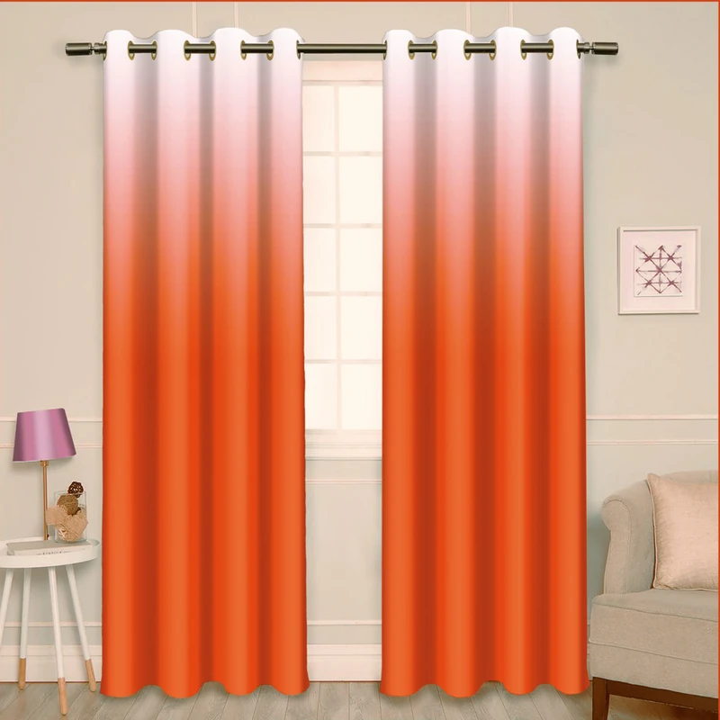 پرده مدل هازان طرح سایه روشن سایز 140x280 سانتی متر