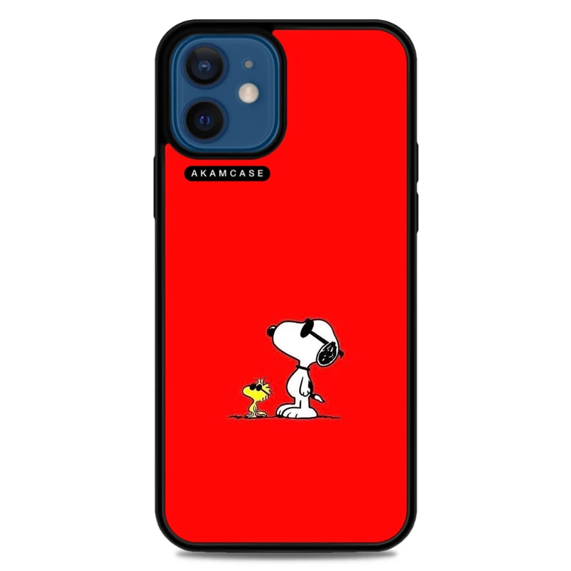 کاور آکام مدل AMC-WA12M-SNOOPY-40 مناسب برای گوشی موبایل اپل iPhone 12 Mini