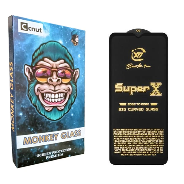 محافظ صفحه نمایش کوکونات مدل monku SuperX مناسب برای گوشی موبایل شیائومی Redmi 11 Prime