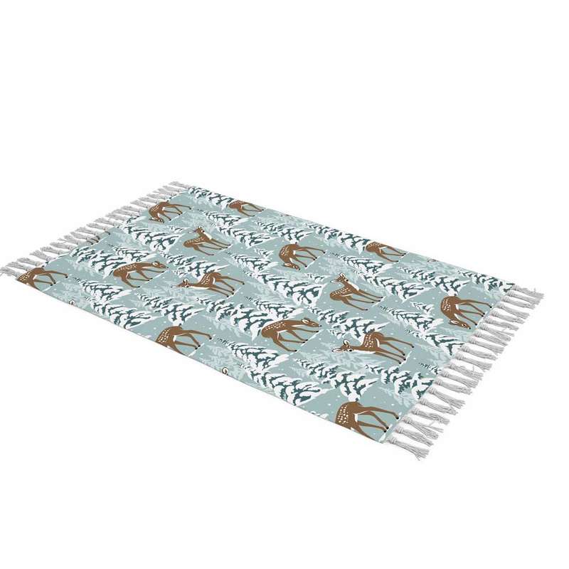 شال مبل طرح زمستان کد Q2SH1069 سایز 98x180 سانتی متر شال مبل طرح زمستان کد Q2SH1069 سایز 98x180 سانتی متر