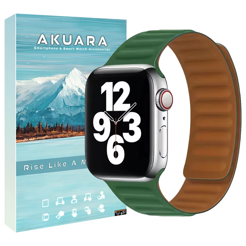 بند آکوآرا مدل Loop Magnet مناسب برای اپل واچ 44 میلیمتری سری 6 