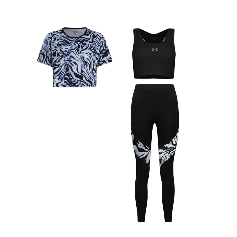 ست سه تکه لباس ورزشی زنانه مدل 1801-1401-56