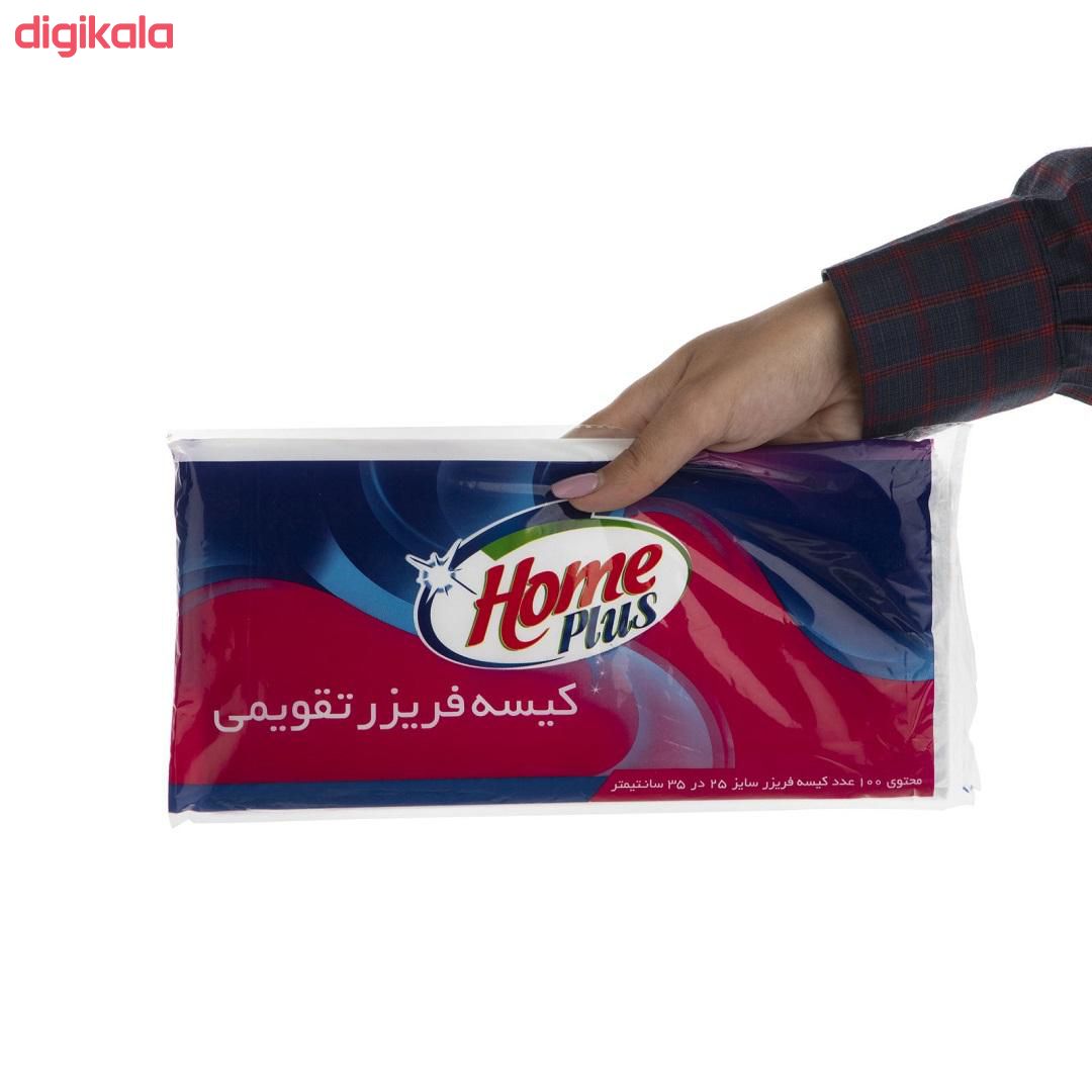 کیسه فریزر هوم پلاس مدل q84 بسته 100 عددی main 1 1