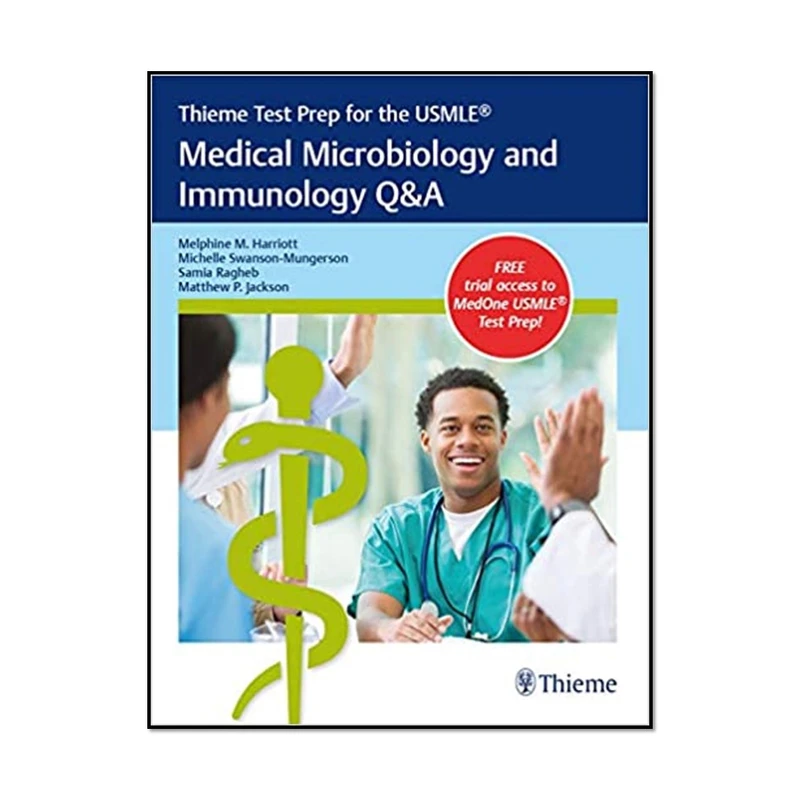 کتاب Thieme Test Prep for the USMLE Medical Microbiology and Immunology Q&A اثر جمعی از نویسندگان انتشارات مؤلفین طلایی