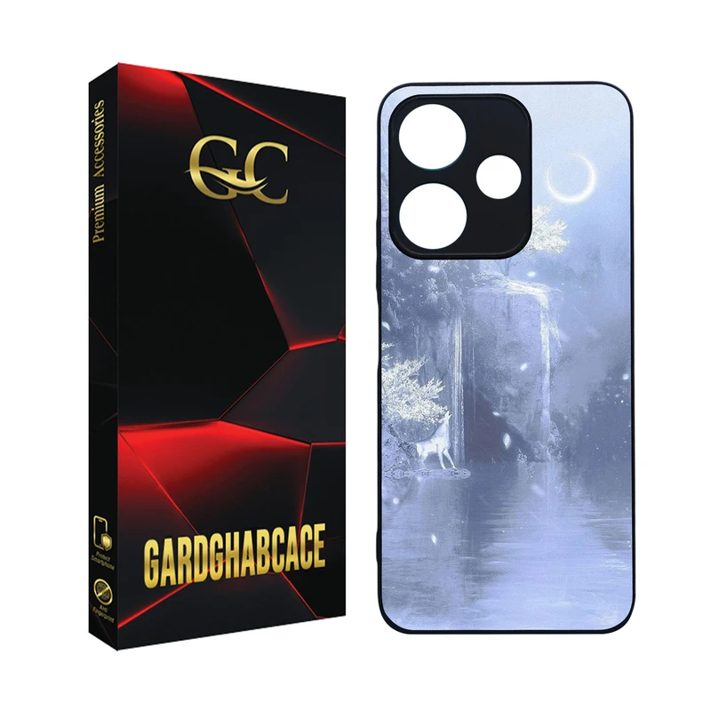 کاور گارد قاب کیس مدل دخترانه مناسب برای گوشی موبایل شیائومی  Redmi 13 4G