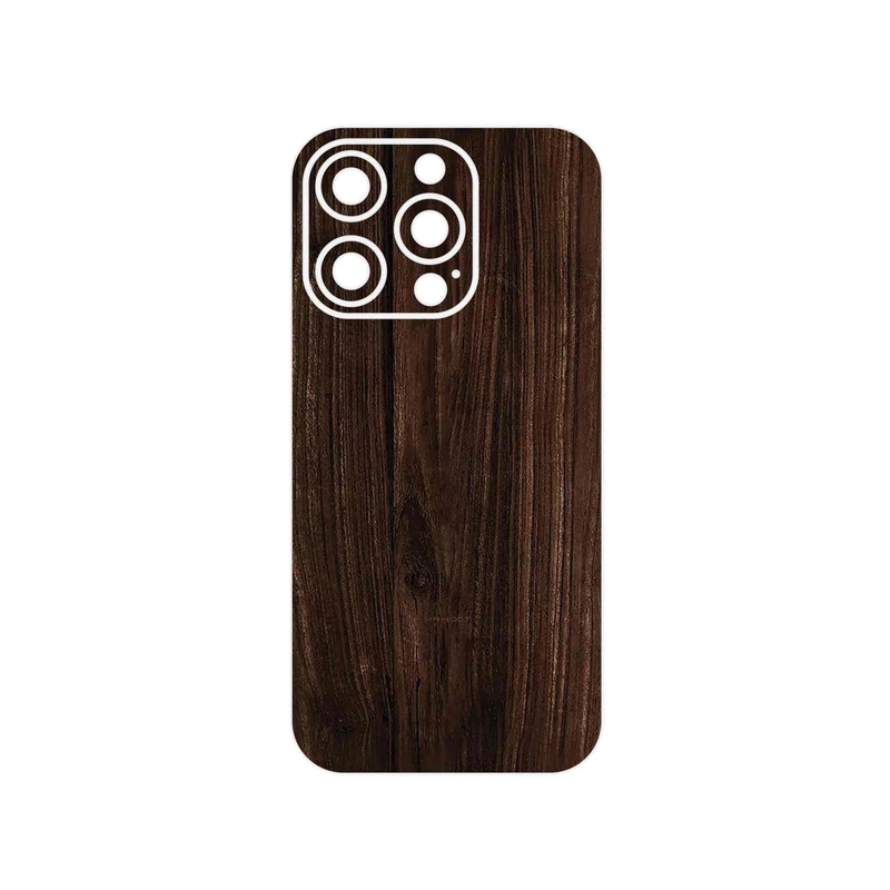 برچسب پوششی ماهوت مدل Dark_Walnut_Wood مناسب برای گوشی موبایل اپل iPhone 14 Pro