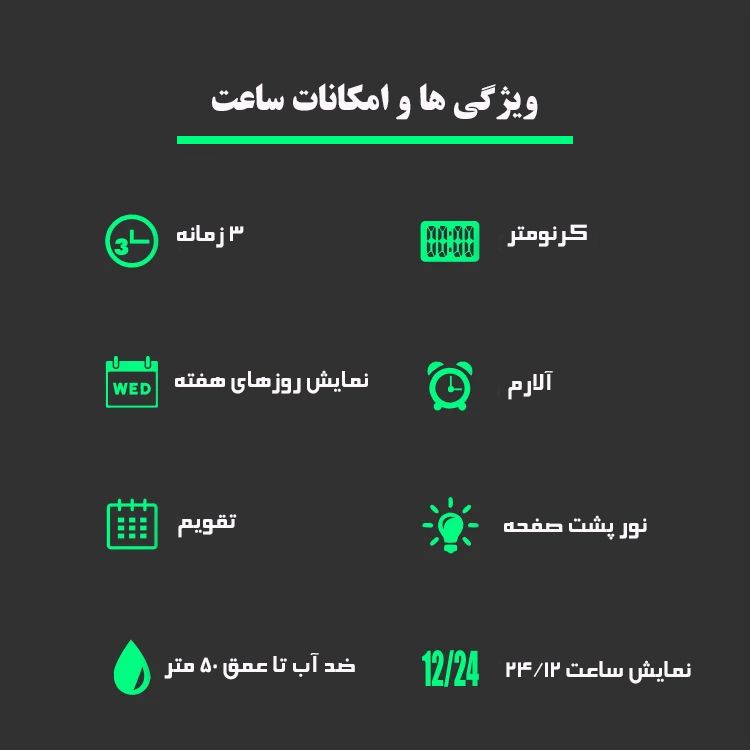 ساعت مچی عقربه‌ای مردانه اسکمی مدل 1617 CMGN -  - 5