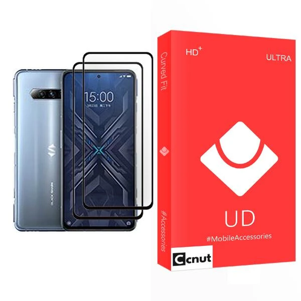 محافظ صفحه نمایش کوکونات مدل UD Ultra MIX002 مناسب برای گوشی موبایل شیائومی Black Shark 4 بسته دو عددی
