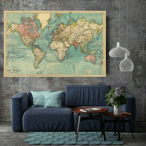 نقد و بررسی پوستر دیواری طرح نقشه آنتیک جهان کد TFP245 توسط خریداران