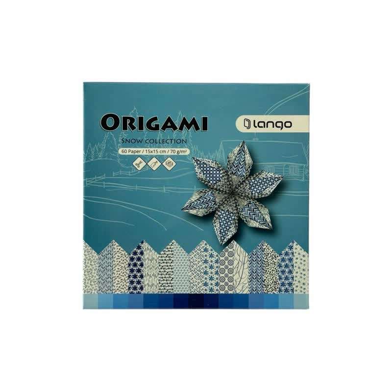 کاغذ اوریگامی لانگو مدل فانتزی کد 190 بسته 60 عددی
