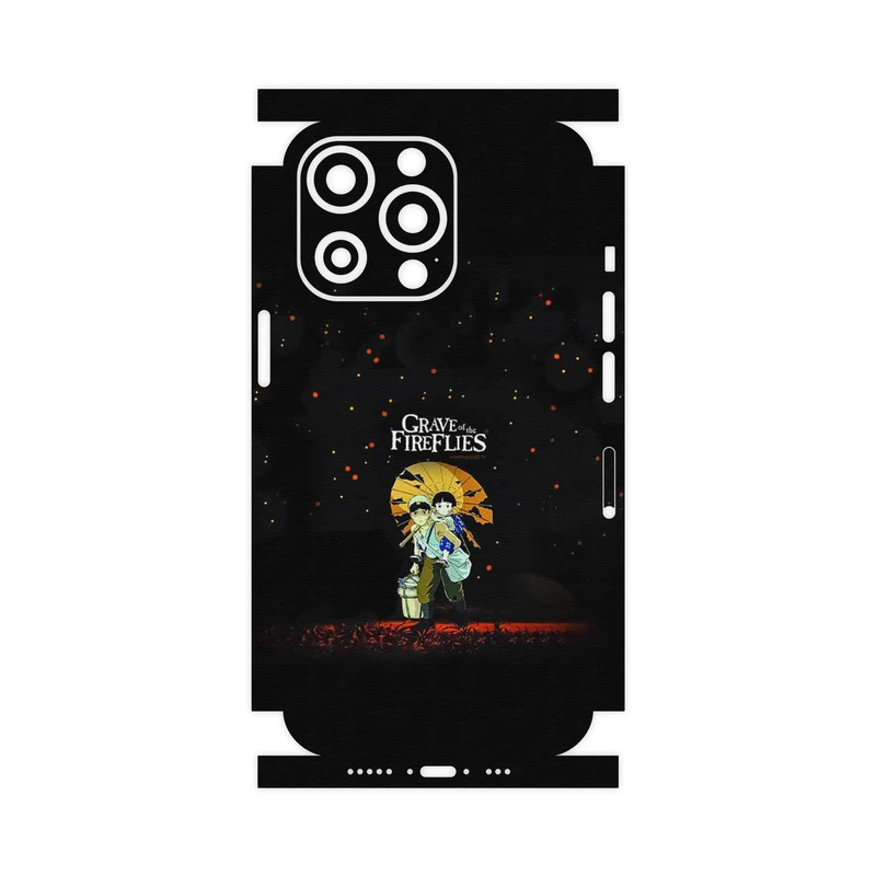 برچسب پوششی ماهوت مدل Grave of the Fireflies-FullSkin مناسب برای گوشی موبایل اپل iphone 13 Pro