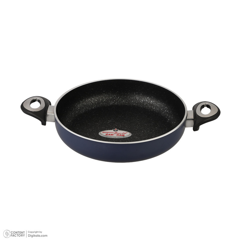 سرویس پخت و پز 7 پارچه زرساب مدل گرانیتا به همراه تابه وک هدیه