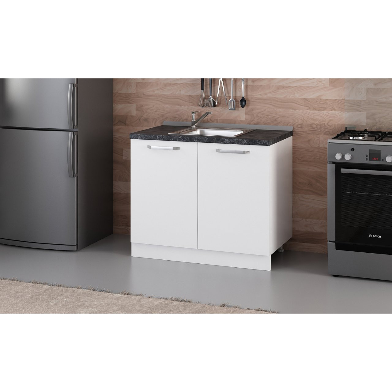 کابینت آشپزخانه مدل مینار 100 B-1