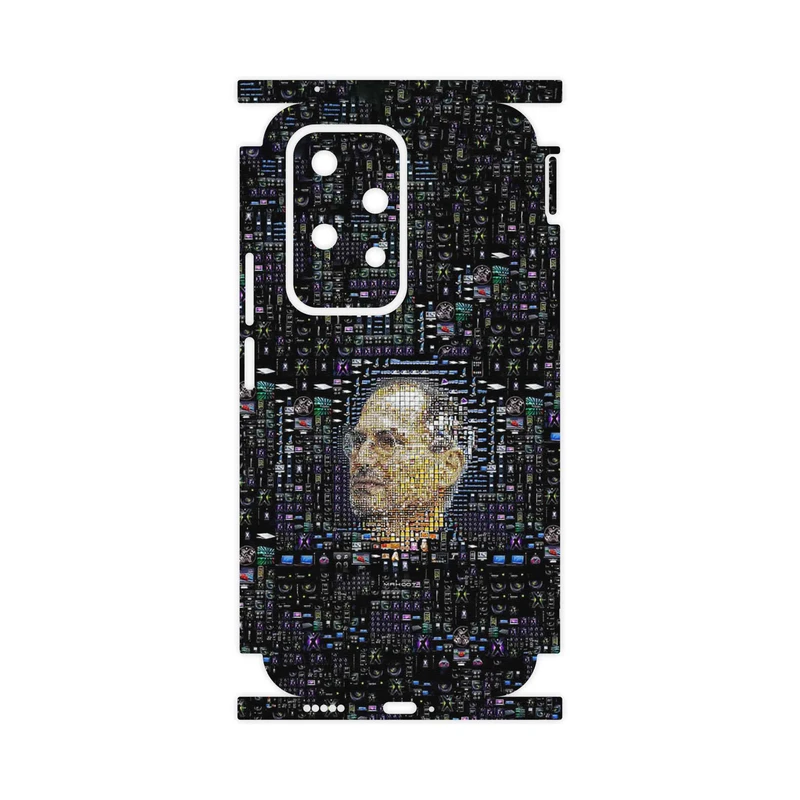 برچسب پوششی ماهوت مدل Collage of Steve Jobs 2-FullSkin مناسب برای گوشی موبایل آنر 200 Lite
