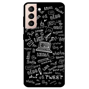 Megafone Social Media 1898 Cover For Samsung Galaxy S21 / S21 5G