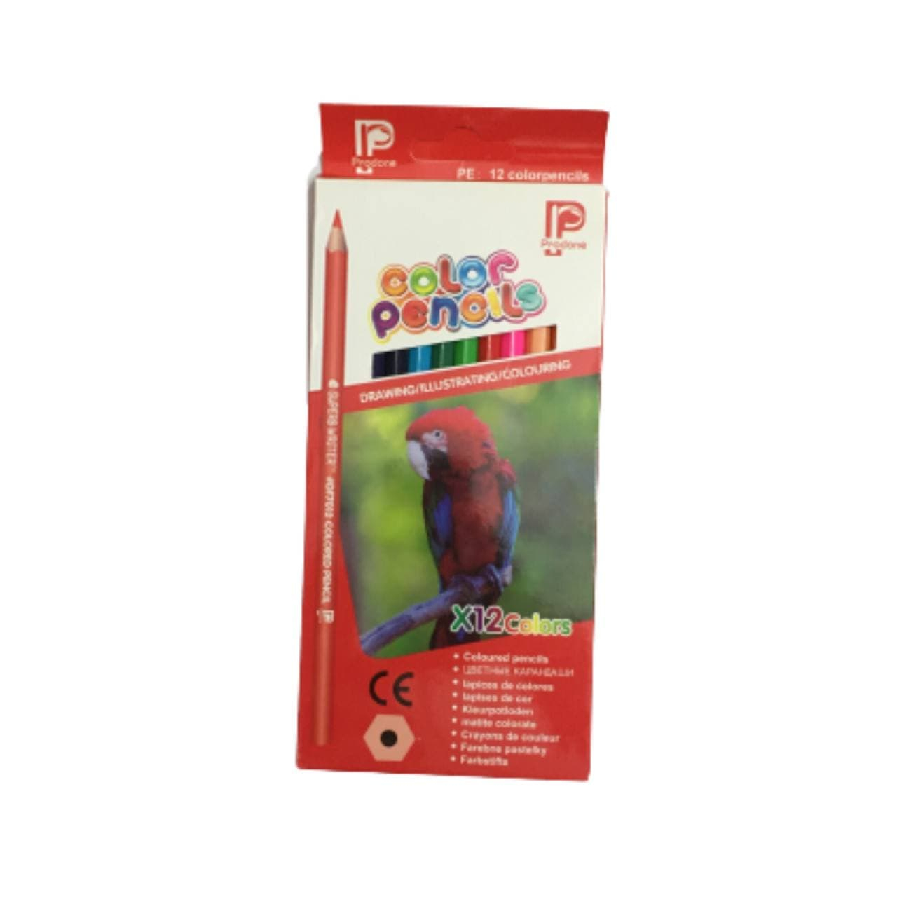 مداد رنگی 12 رنگ پرودون مدل کادویی