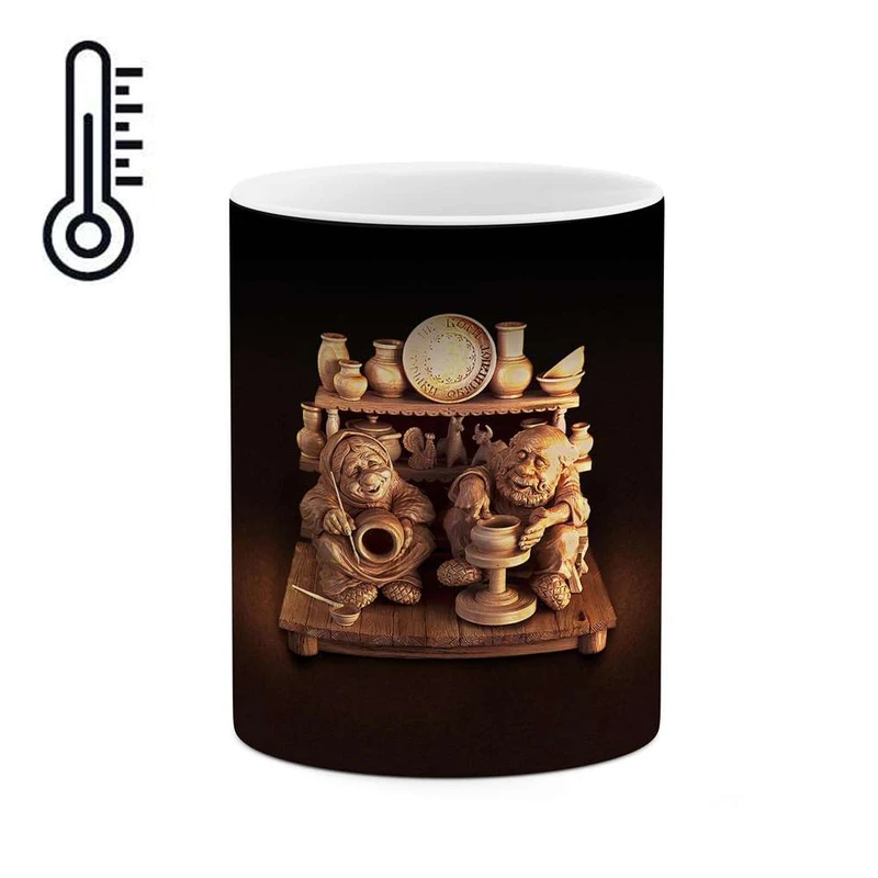 ماگ حرارتی کاکتی مدل فانتزی کد  mgh12907