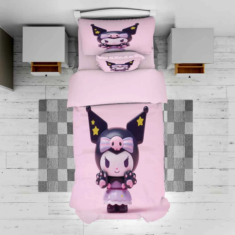 سرویس روتختی مدل انیمه TXY658 تک نفره 5 تکه