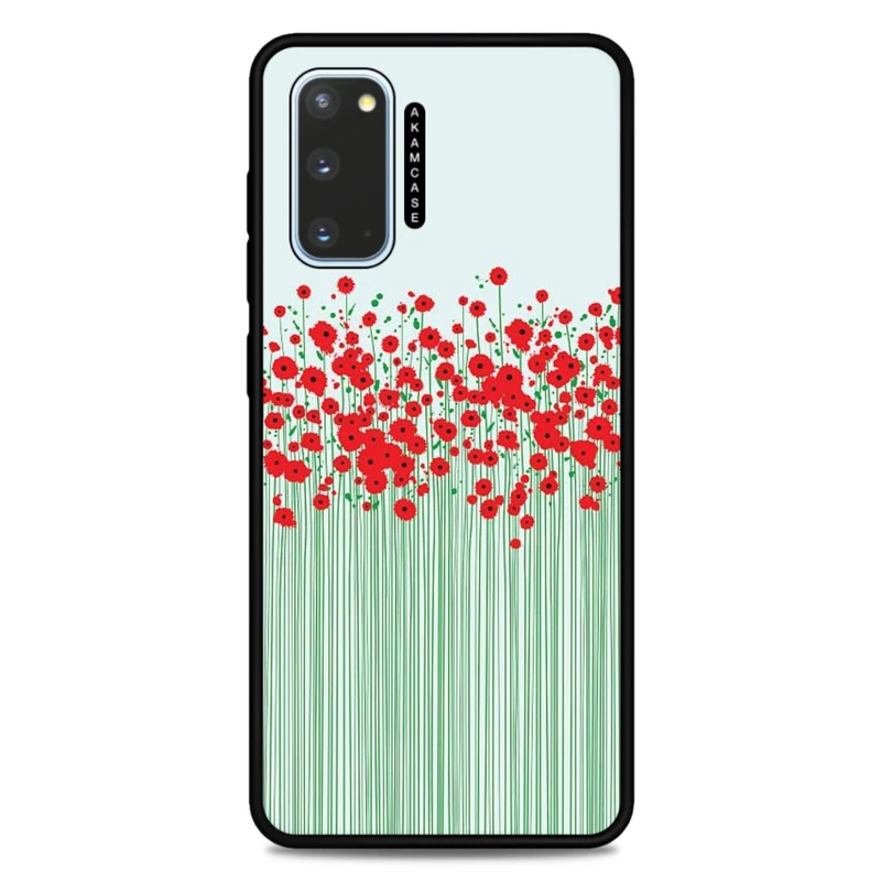 کاور آکام مدل AMC-WSGS20-FLOWERS-26 مناسب برای گوشی موبایل سامسونگ Galaxy S20