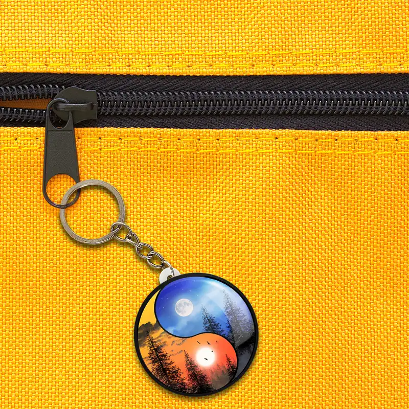 جاکلیدی خندالو مدل یین و یانگ کد 27692