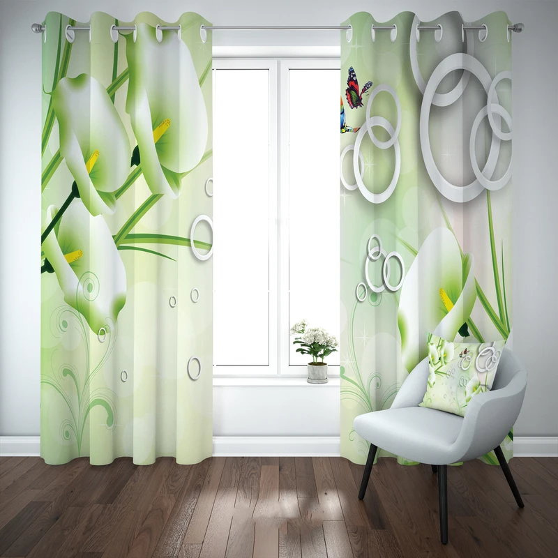 پرده مدل b2497 سایز 140×280 سانتی متر